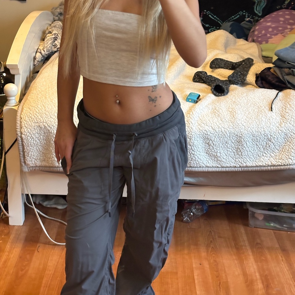 lululemon athletica Gray Track Pants
